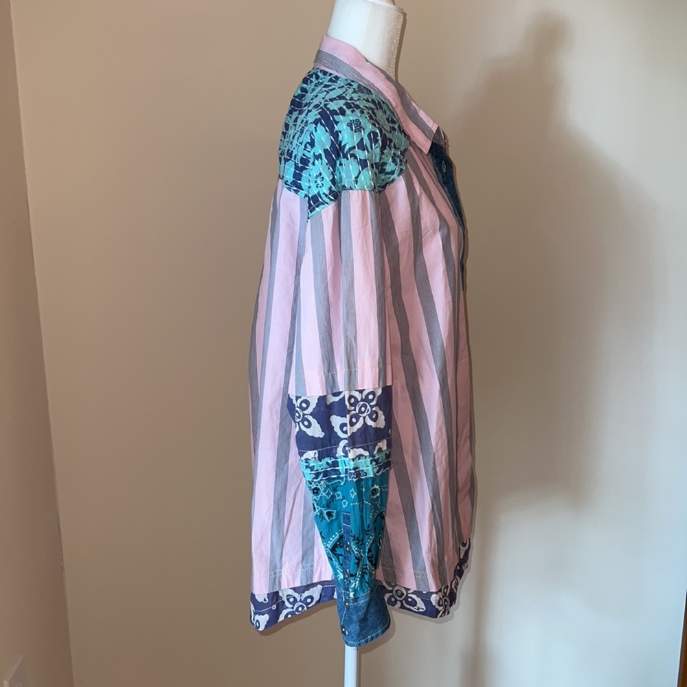 Free People Wild Dunes Stripe Shirt - Picture 12 of 16